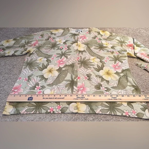 Pendleton Floral Sweater Cardigan - Picture 8 of 9